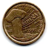 Espanha - 1997 - 5 Pesetas - Comemorativa - Islas Baleares - MBC - Foto 2