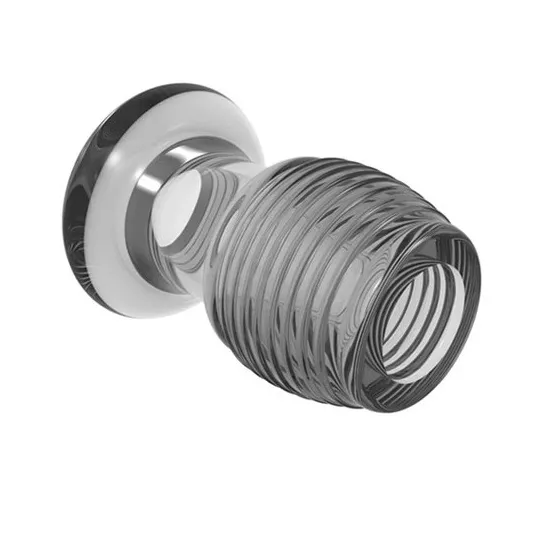 Plug Anal 6,5cm Ranhuras em Alto Relevo e Túnel Interno Vazado - AP-066