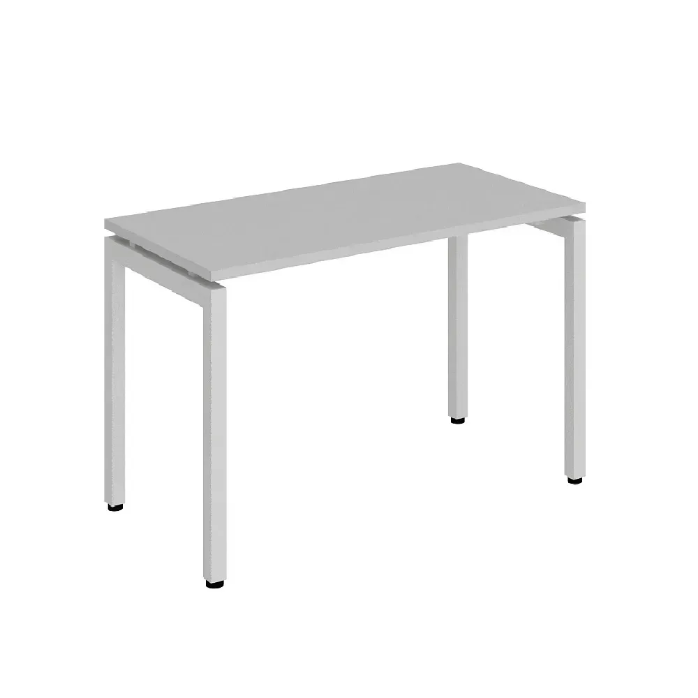 Mesa Reta 1600 Profundidade 700 Pé Metal Trave Smart  Imagem