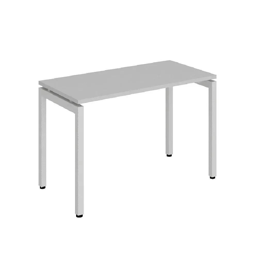 Mesa Reta 1000 Profundidade 600 Pé Metal Trave Smart 