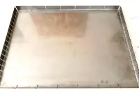 BID2070/126 - kit 2 Cortador de Barrinhas Bandeja Dentada + lâmina  p/POLENTA PALITO + tapioca, chocolate, brownie, bolos, barrinhas de cereais... - Foto 2