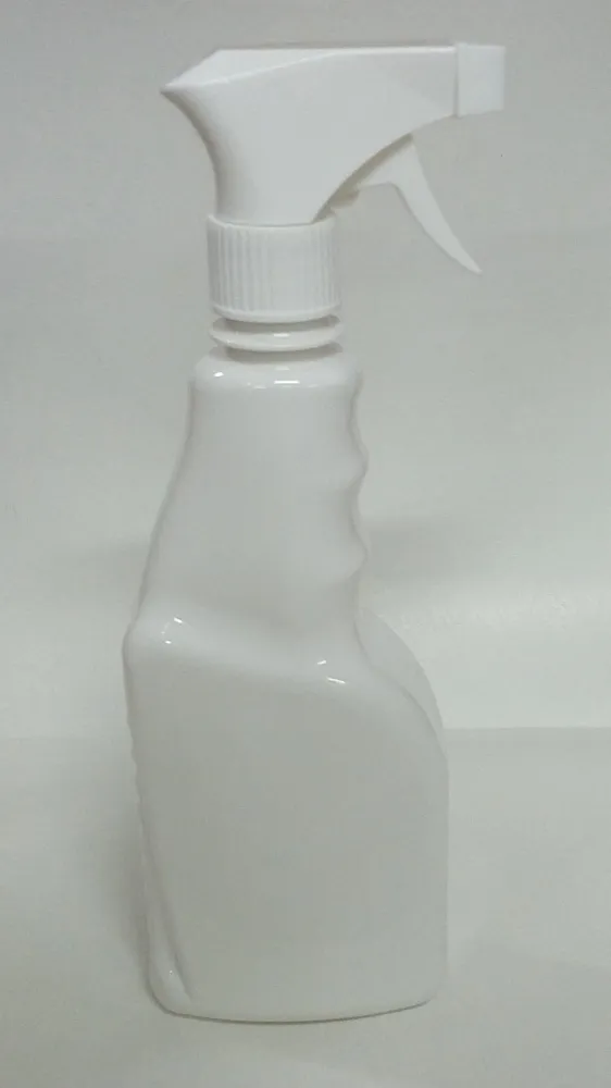 Frasco PET Pulverizador 500ml Branco c/ Gatilho
