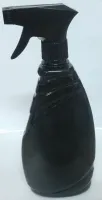 Frasco PET Pulverizador 500ml Preto c/ Gatilho