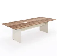 Mesa Reunião Reta 2700 com 2 Caixas de Tomadas Lexus  - Foto 2