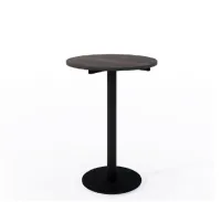 Mesa Bistrô 740 Circular 600 Pé Metal Base Disco Lexus - Foto 2