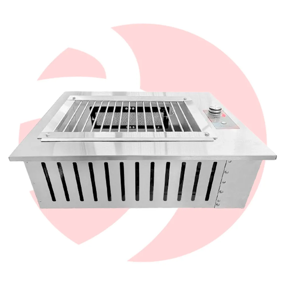 Churrasqueira Cooktop a Gás Grelha Aramada