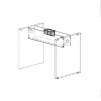 Mesa de Reunião Retangular 1800 Modular 40mm com Caixa de Tomadas Concept - Foto 7