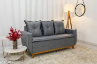 Sofá Recife 3 lugares Veludo 1,63 - Foto 3