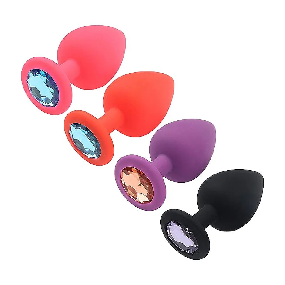 PLUG ANAL DE SILICONE - TAMANHO G - SI.                                                                                                                LIBYSEXSHOP