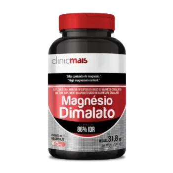 7464 - Cáp. SUPLEMENTO MAGNÉSIO MALATO  530mg – 60 cáp 