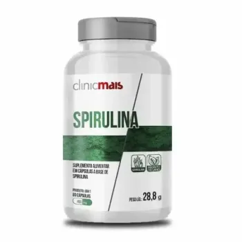 7139 - Cáp. SPIRULINA   Arthrospira platensis 60 cápsulas 