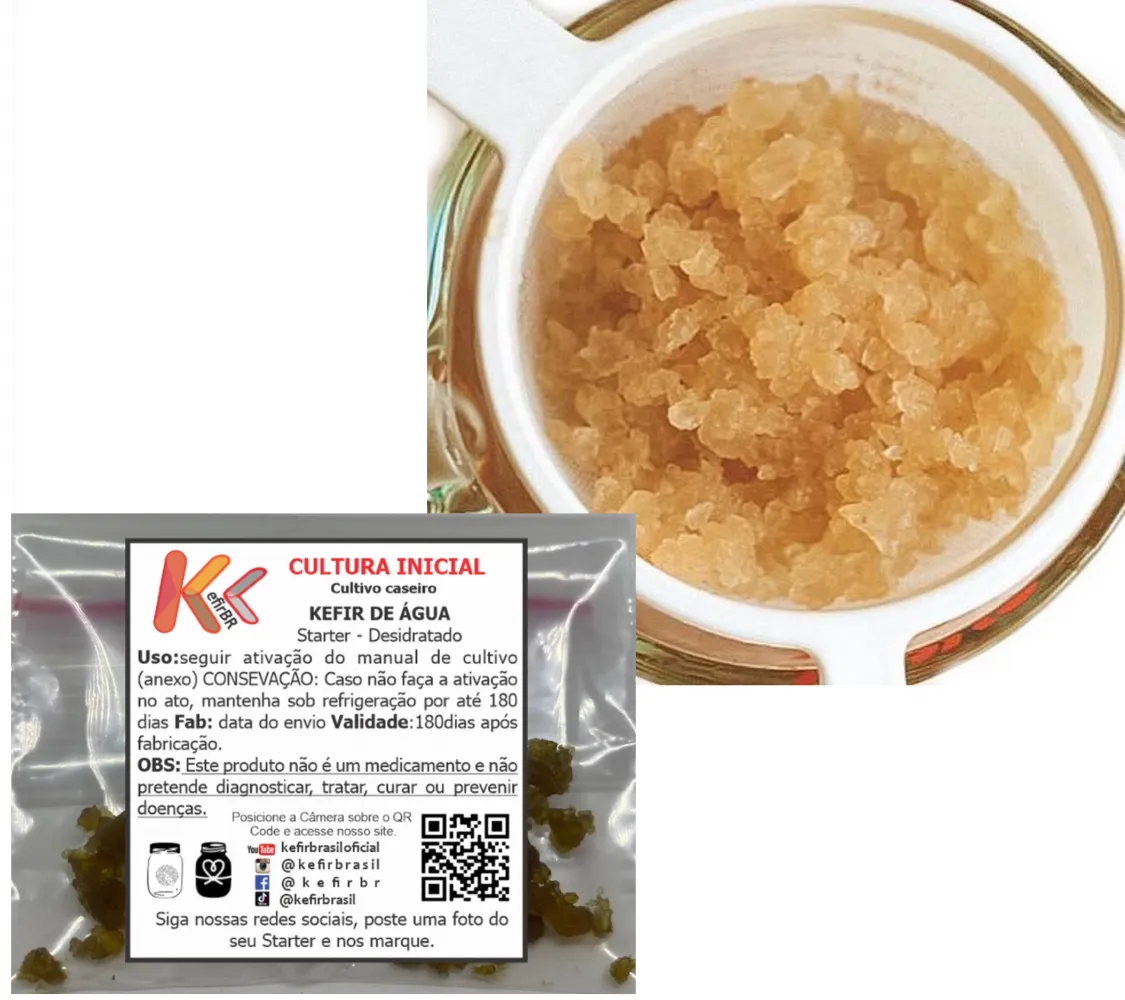 Doação de KEFIR DE ÁGUA Imagem
