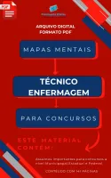 Mapas Mentais Técnico de Enfermagem para Concursos