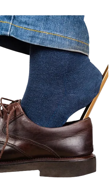 Calçadeira para calçados em aço inox