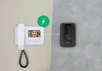 VIDEO PORTEIRO RESIDENCIAL INTELBRAS IVR4 + PROTETOR ANTI VANDALISMO - Foto 6