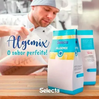 Base Saborizante Para Sorvete Algemix Selecta 1 Kg -  Blue Ice - Foto 2