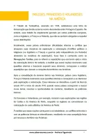 037 - História - O Processo de Colonização da América - Ingleses, Franceses e Holandeses na América - 7º ano - PDF com 9 páginas - Foto 2