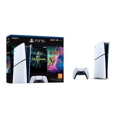 Console Playstation 5 Bundle Slim Digital Returnal + Ratchet & Clank Imagem