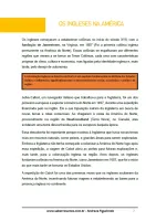 038 - História - A Colonização Inglesa na América - Os Ingleses na América - 7º ano - PDF com 11 páginas - Foto 2