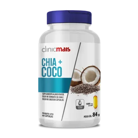 6793 - Cáp. CHIA + COCO 1000mg – 60 cáp. 