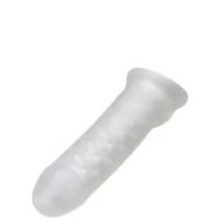 Capa Peniana G com Anel para o Escroto e Texturas Internas em Nódulos – BEING FETISH PENIS ENHANCER – CA-037 - Foto 3