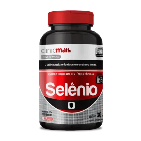 6754 - Cap. SUPLEMENTO SELÊNIO Quelato 400mg – 60 cáp.