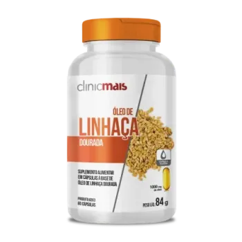 6263 - Cáp. ÓLEO DE LINHAÇA  1000mg – 60 cáp. 