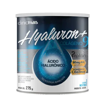 4439 - HYALURON+ Sabor Neutro 275G  (80Mg de AH p/ porção) 