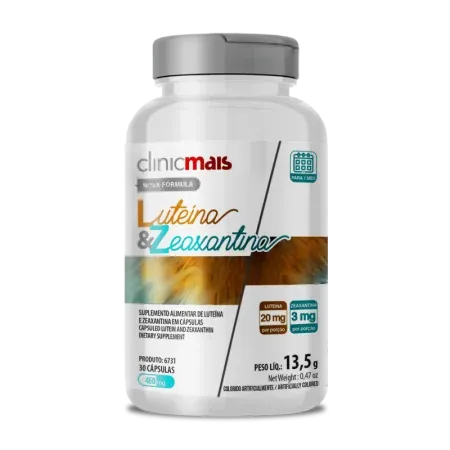 6731 - Cáp LUTEÍNA & ZEAXANTINA 450mg – 30 cáp  Imagem
