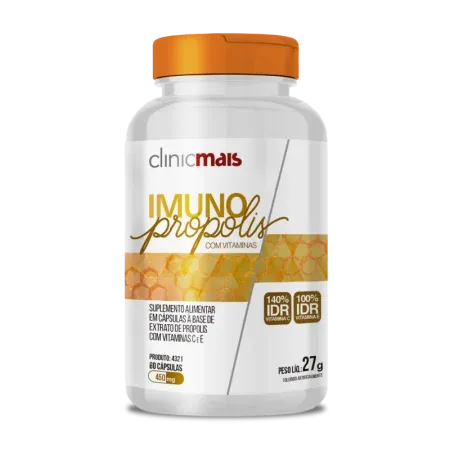 4321 - Cáp. IMUNO PROPÓLIS 450mg – 60 Cáps.