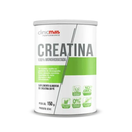6741 - CREATINA Monohidratada (suplemento de creatina para atletas) 150g 