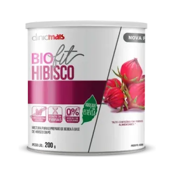 4008 - BIOFIT HIBISCO sabor HIBISCO - (Adoçado com STÉVIA) 