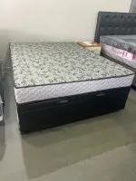 Baú Casal blindado + Colchão Paropas Casal Royale D80 Todo em espuma Pilow D28 até 240 kg 18  cm altur. Oferta 