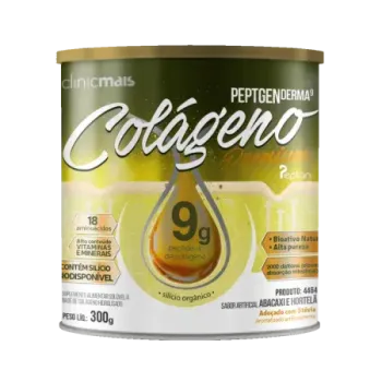 4464 - PEPTGEN DERMA 9 PREMIUM sabor Abacaxi com Hortelã   