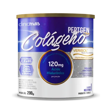 5902 - PEPTGEN CARE VERISOL+ÁCIDO HIALURÔNICO sabor NEUTRO 200gr       Imagem