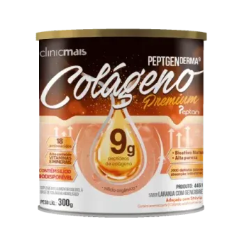 4461 - PEPTGEN DERMA 9 PREMIUM sabor Laranja e Gengibre