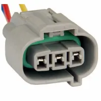 Conector Chicote 3 Vias do Sensor de Rotação Nissan Frontier Xterra