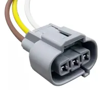 Conector Chicote 3 Vias do Sensor de Rotação Nissan Frontier Xterra - Foto 2