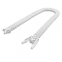 Pulseira de prata alta 950 riviera - 17 cm - 242080