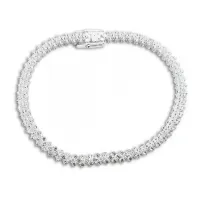 Pulseira de prata alta 950 riviera - 17 cm - 242080 - Foto 2