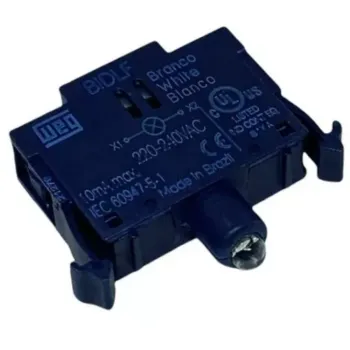 Bloco Iluminação Led Incolor / Branco 220v Csw-bidlf-0d66 Weg P/botão - Foto 2