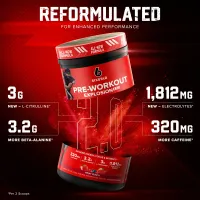 Pré Treino Muscletech Six Star Ripped Psychotic Importado + Frete Grátis - Foto 4