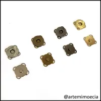 BOTÃO IMANTADO DE COSTURAR 14mm - 5 unidades - Foto 2