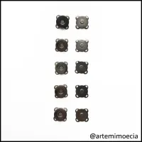 BOTÃO IMANTADO DE COSTURAR 14mm - 5 unidades - Foto 4