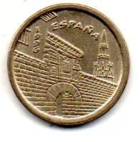 Espanha - 1996 - 5 Pesetas - Comemorativa - La Rioja - Foto 2