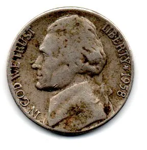 Estados Unidos - 1958 - 5 Cents