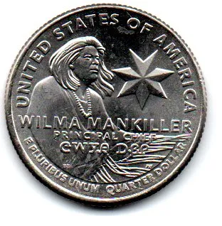 Estados Unidos - 2022P - 25 Cents - Wilma Mankiller