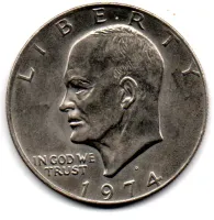 Estados Unidos - 1974D - 1 Dollar