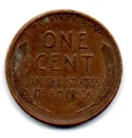 Estados Unidos - 1949S - 1 Cent - Wheat / Trigo - Foto 2