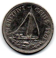 Bahamas - 1966 - 25 Cents